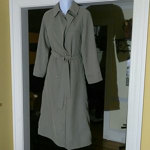 New York Harbor ladies trench coat size 8